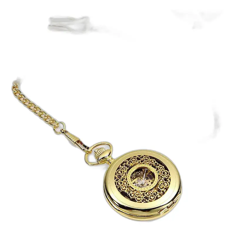 Black Hollow Modern Steampunk taskukello
