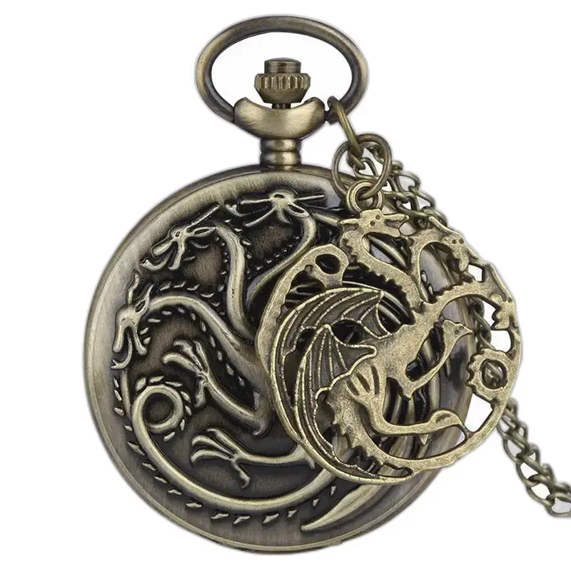 Targaryen Quartz -kaulakoru taskukello