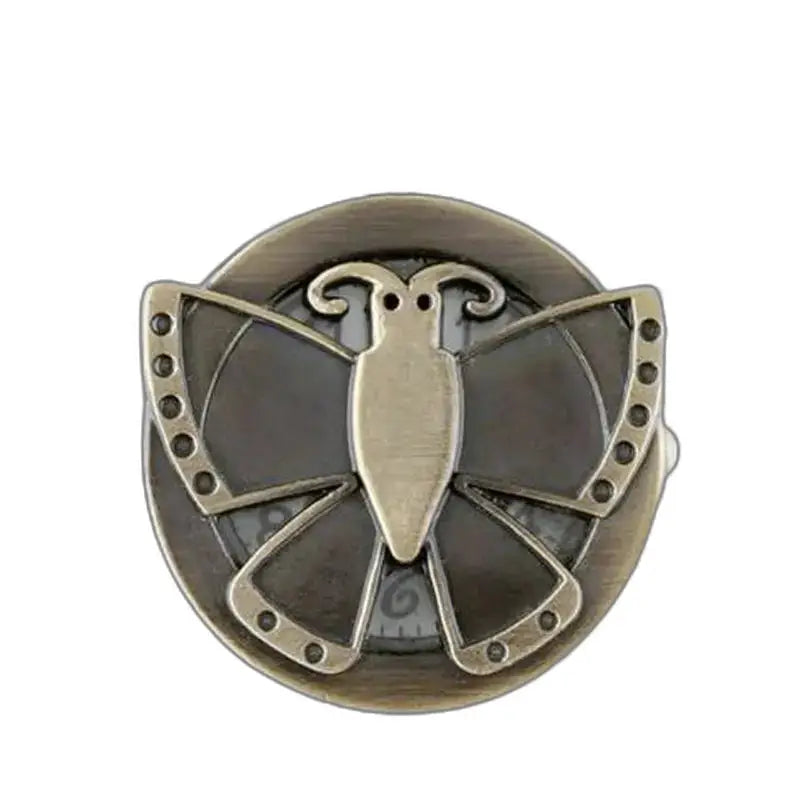 Vintage pronssinen perhosrintaneula, steampunk-tarvike tyylikkääseen perhoskelloon